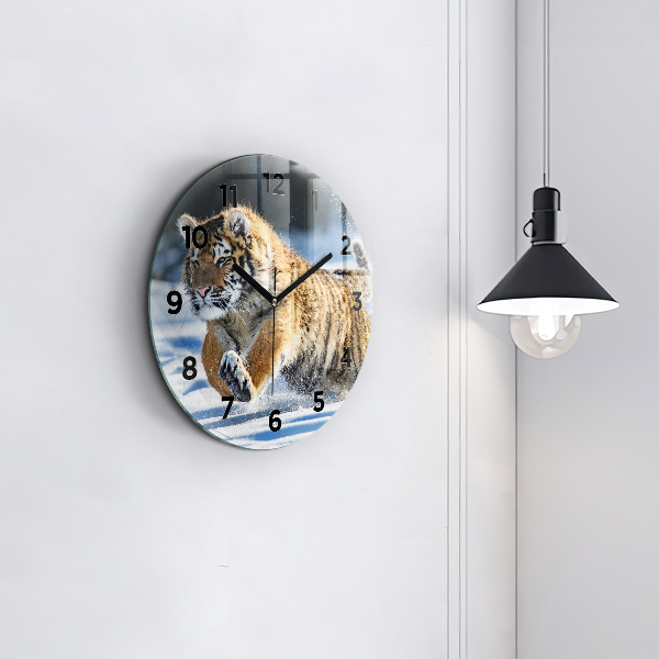 Orologio rotondo Tigre che salta