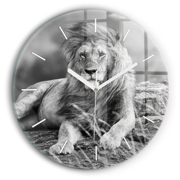 Orologio rotondo Astrazione - Leone
