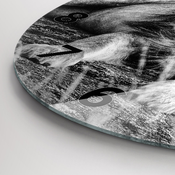 Orologio rotondo Astrazione - Leone