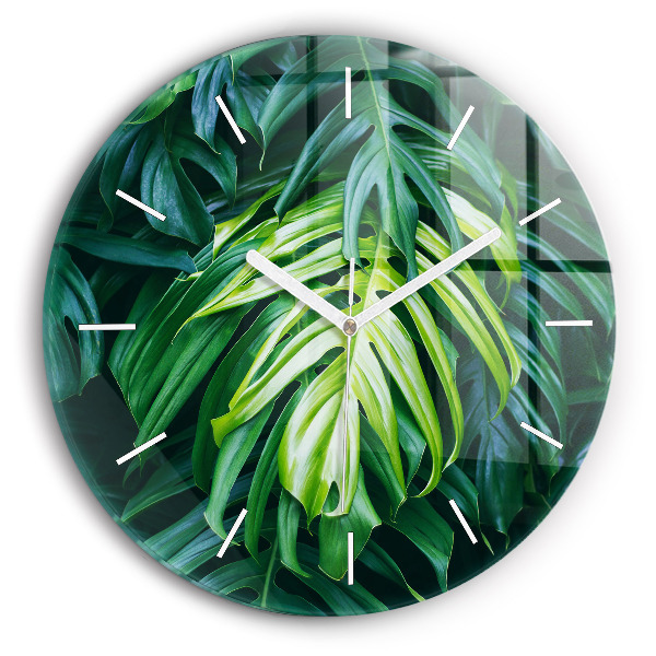 Orologio rotondo Il lato tropicale della natura
