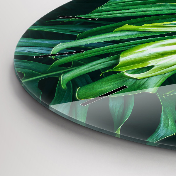 Orologio rotondo Il lato tropicale della natura