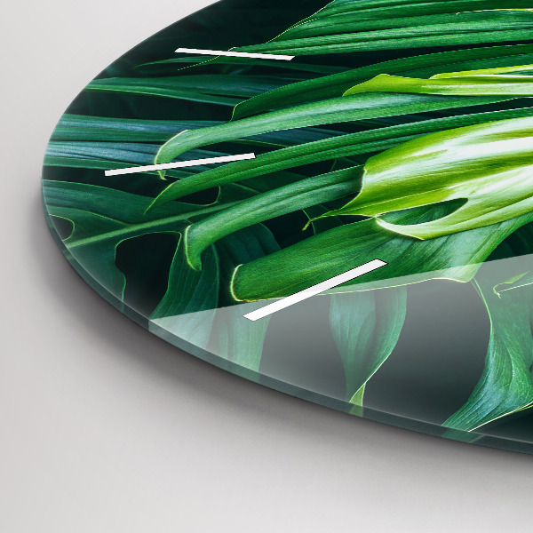 Orologio rotondo Il lato tropicale della natura