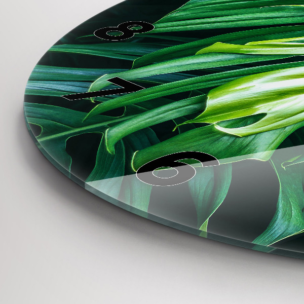 Orologio rotondo Il lato tropicale della natura