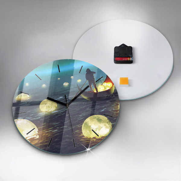 Orologio rotondo Astrazione