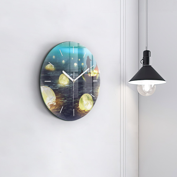 Orologio rotondo Astrazione