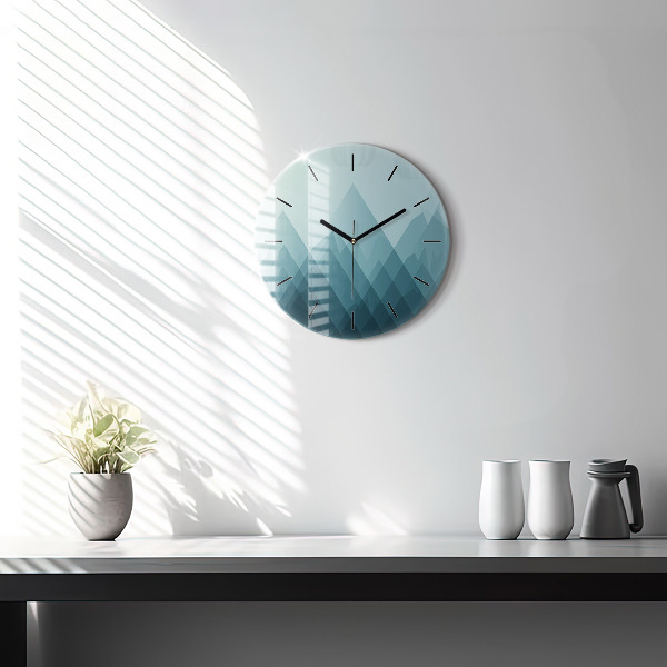 Orologio rotondo Figure geometriche