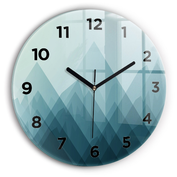 Orologio rotondo Figure geometriche