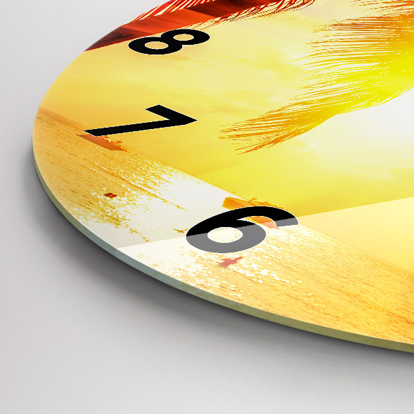 Orologio rotondo Vacanze Riposo