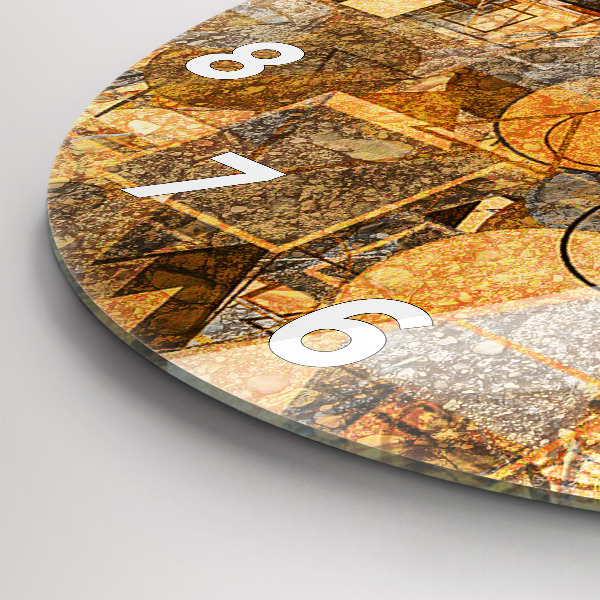 Orologio rotondo Forme geometriche