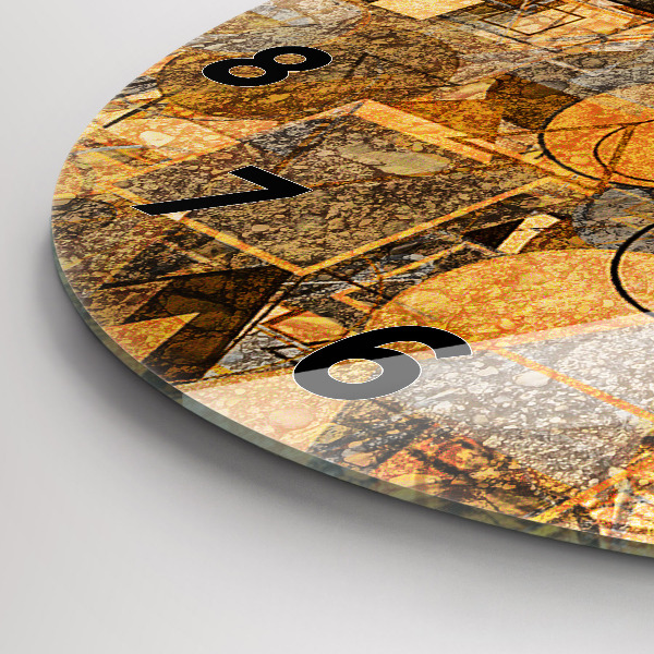 Orologio rotondo Forme geometriche