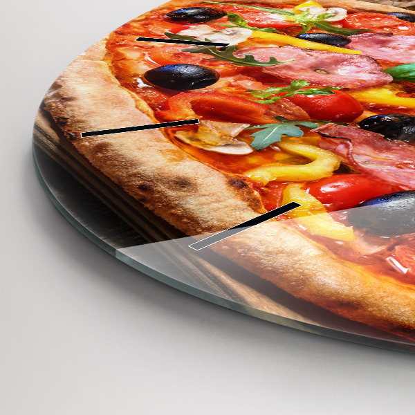 Orologio rotondo Il cuore culinario d'Italia