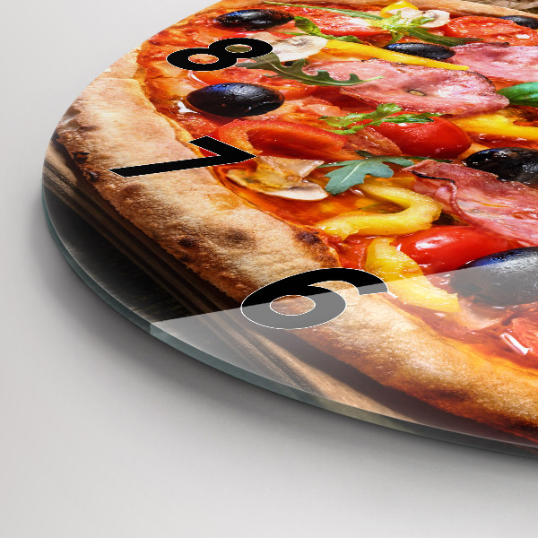 Orologio rotondo Il cuore culinario d'Italia