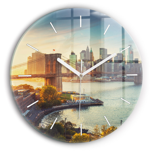 Orologio rotondo New York Manhattan