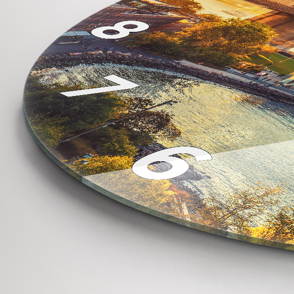 Orologio rotondo New York Manhattan