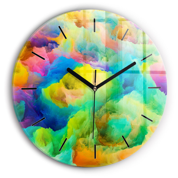 Orologio rotondo Texture frattale