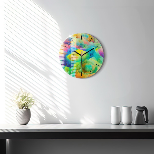 Orologio rotondo Texture frattale