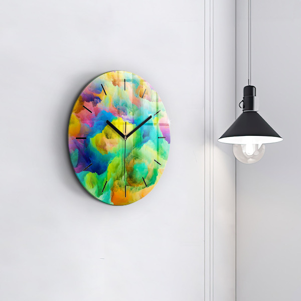 Orologio rotondo Texture frattale