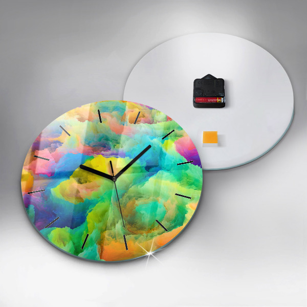 Orologio rotondo Texture frattale