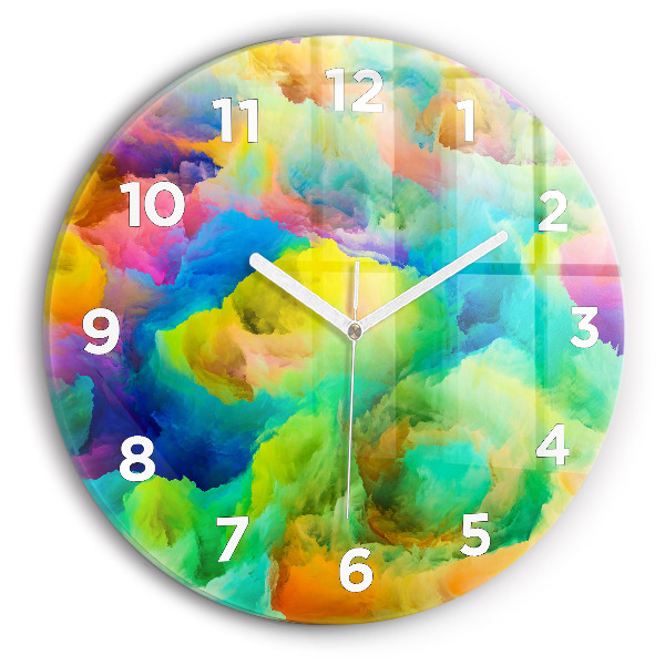 Orologio rotondo Texture frattale