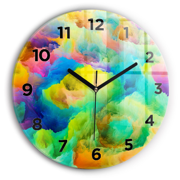 Orologio rotondo Texture frattale
