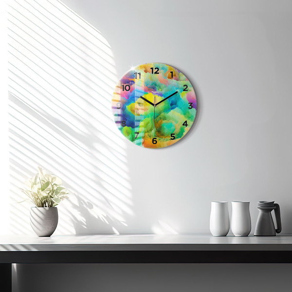 Orologio rotondo Texture frattale