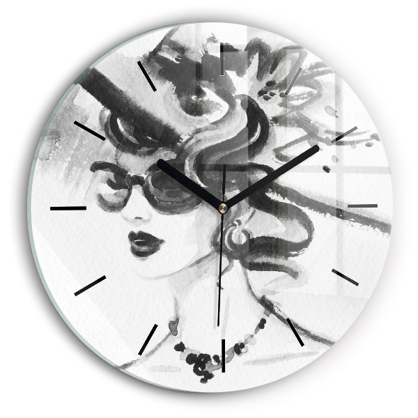 Orologio rotondo Donna alla moda