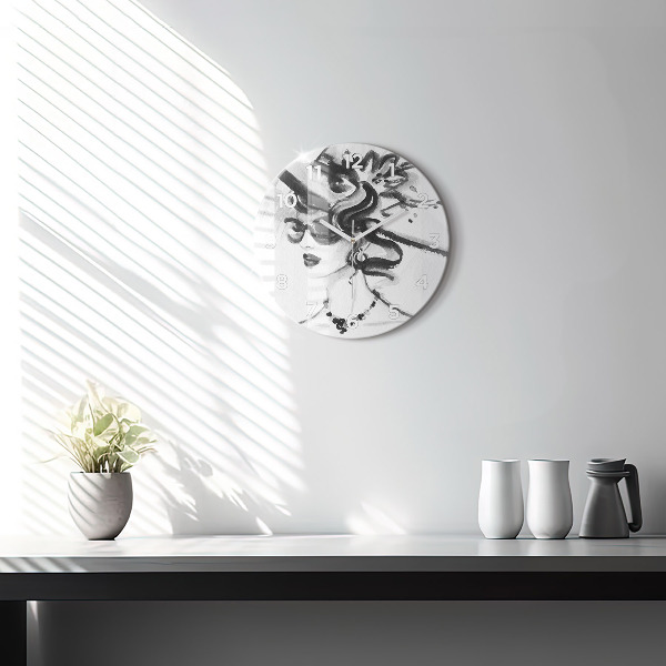 Orologio rotondo Donna alla moda