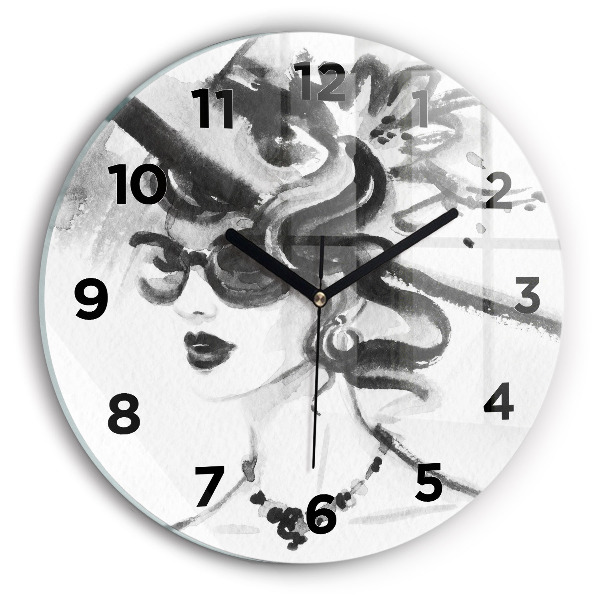 Orologio rotondo Donna alla moda