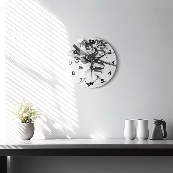 Orologio rotondo Donna alla moda