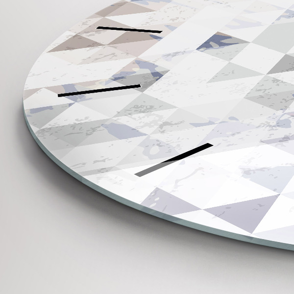 Orologio rotondo Motivo geometrico