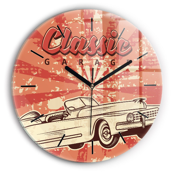 Orologio rotondo Auto d'epoca retrò