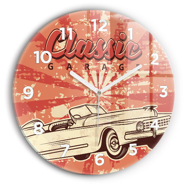 Orologio rotondo Auto d'epoca retrò