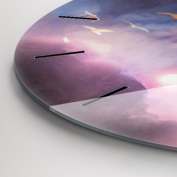 Orologio rotondo Ragazzo con le ali