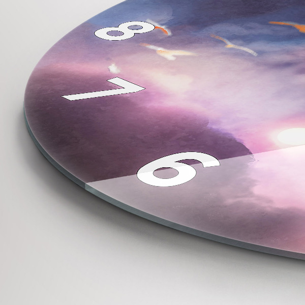 Orologio rotondo Ragazzo con le ali