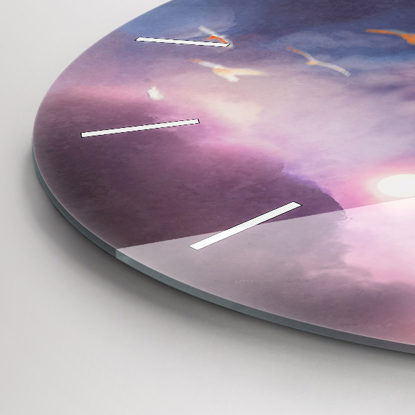 Orologio rotondo Ragazzo con le ali