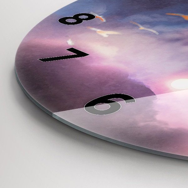 Orologio rotondo Ragazzo con le ali