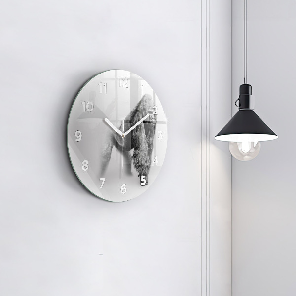 Orologio rotondo Collezione di arte animale