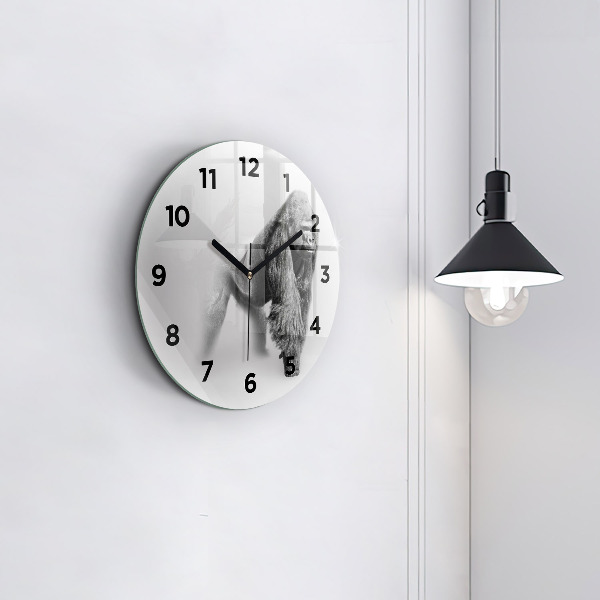 Orologio rotondo Collezione di arte animale