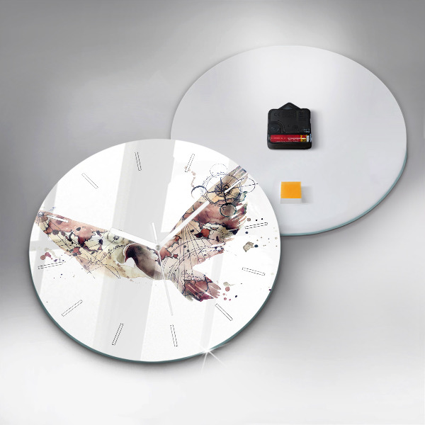 Orologio rotondo Vista astratta