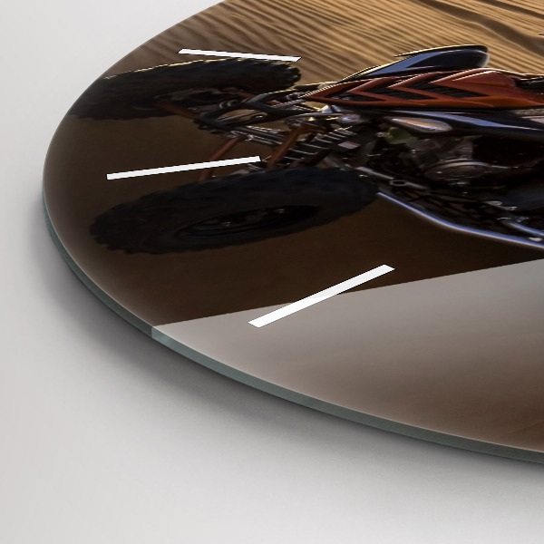 Orologio rotondo Quad nel deserto