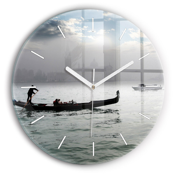 Orologio rotondo Gondola a Venezia