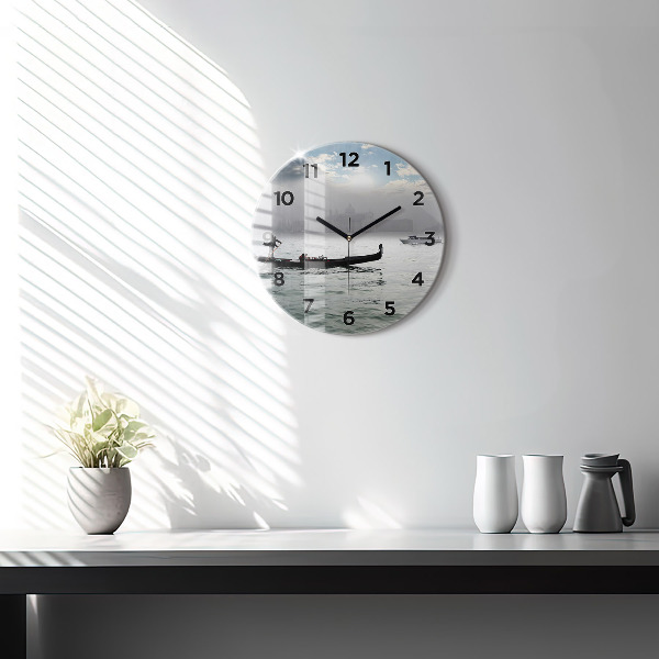 Orologio rotondo Gondola a Venezia