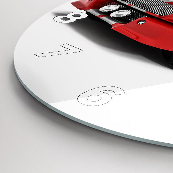 Orologio rotondo Auto sportiva