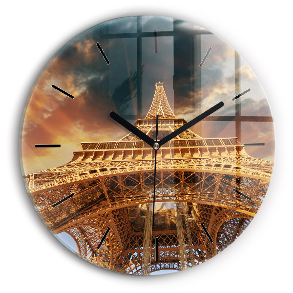 Orologio rotondo Torre Eiffel