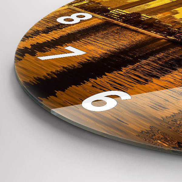 Orologio rotondo Fiume Zhujiang Cina