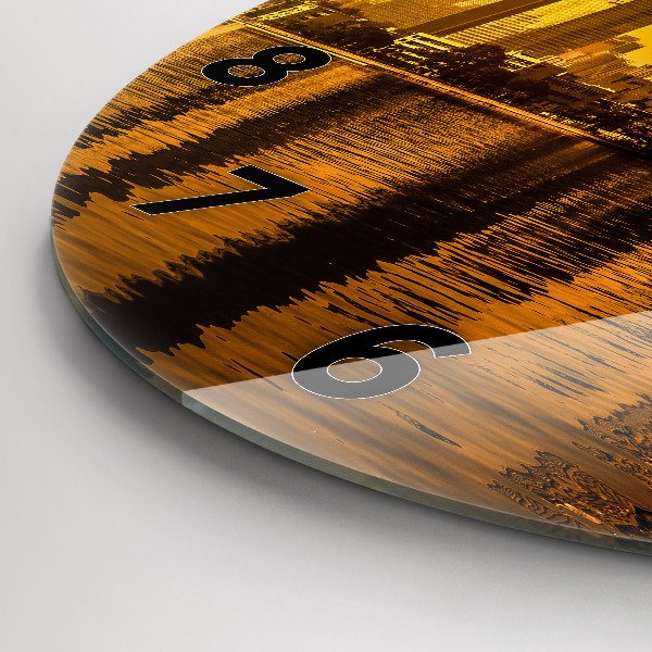 Orologio rotondo Fiume Zhujiang Cina