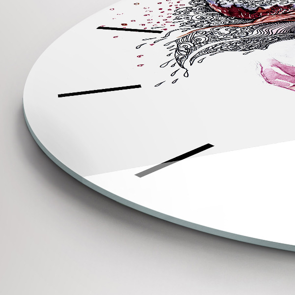 Orologio rotondo Dolce donna con torta