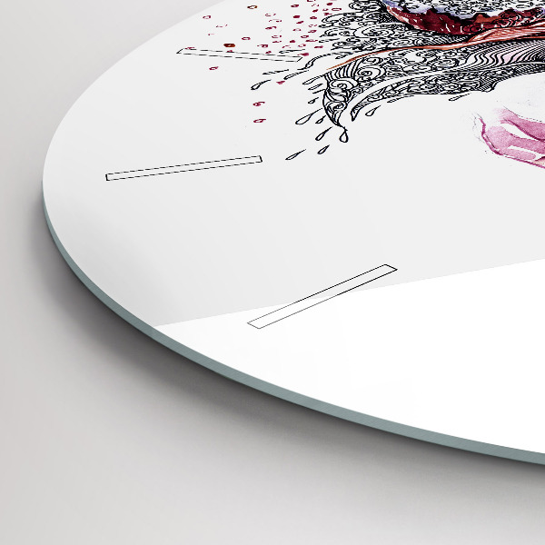 Orologio rotondo Dolce donna con torta