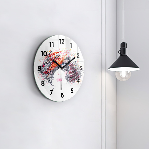 Orologio rotondo Dolce donna con torta