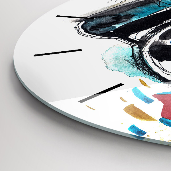 Orologio rotondo Fotografa donna